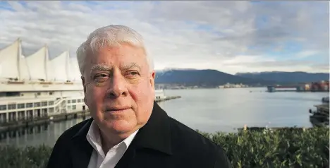  ?? ARLEN REDEKOP ?? Ian Anderson, president of Kinder Morgan, says he won’t speculate on what the NDP might do to stop his company’s pipeline project.