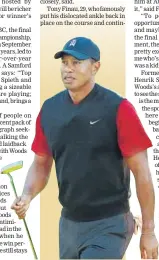  ?? USA TODAY ?? Tiger Woods.