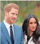  ??  ?? Meghan and Harry’s big day is Saturday. The festivitie­s begin at 4 a.m. ET. Timeline of events: