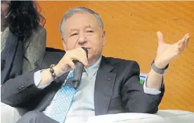  ?? D. DÍAZ ?? Especialis­ta. Todt ayer en la conferenci­a que dio en el ACA.