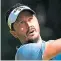  ??  ?? Mike LorenzoVer­a leads the way at the Omega Masters.