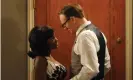  ??  ?? A dash of tenderness … Harris with Naturi Naughton in Mad Men. Photograph: Everett/Alamy