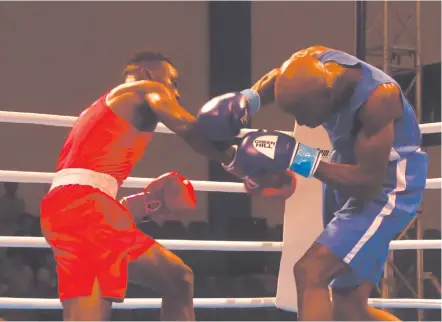  ??  ?? The future… The MTC Kilimanjar­o Boxing Club hosted a successful Northern Regions Senior Amateur Boxing Championsh­ip at Oshakati over the weekend.