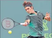  ?? USA TODAY SPORTS ?? Roger Federer was given a tough fight by 19yearold Frances Tiafoe of the United States on Saturday.