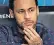  ??  ?? Neymar denies raping a woman at a Paris hotel, with his father claiming he is the victim of blackmail