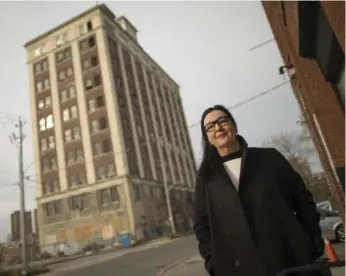  ?? RICK MADONIK/TORONTO STAR FILE PHOTO ?? Chantal Pontbriand is CEO and director of MOCA Toronto Canada, which will open in 2017 in this former factory.