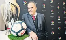  ?? GETTY ?? Tebas über die Einkaufspl­äne Reals: «Sie haben richtig Lust.»