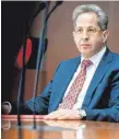  ?? FOTO: KAY NIETFELD ?? Will in den Bundestag: Hans-georg Maaßen.