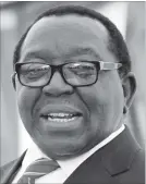  ??  ?? Minister Simon Khaya Moyo