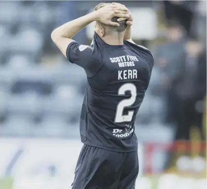  ??  ?? 0 Cammy Kerr’s tears came from a shattered dream. Now the boyhood Dundee fan may be allowed to dream again.