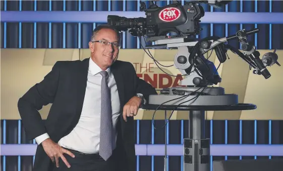  ?? Picture: DAVID SMITH ?? The new entity will be headed by Foxtel’s chief executive Patrick Delaney.