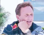  ??  ?? Christian Horner, director principal del equipo Infiniti Red Bull Racing