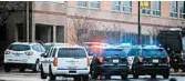  ?? JIM WATSON/GETTY-AFP ?? A 17-year-old boy shot a girl at Great Mills High School in Maryland. He died in a confrontat­ion with a police officer.