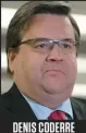  ??  ?? DENIS CODERRE Maire de Montréal