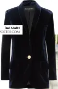  ??  ?? BALMAIN AT NET-A-PORTER.COM