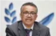  ??  ?? Tedros said the second year of the pandemic was set to be more deadly than the first, with India a huge concern