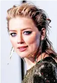  ??  ?? Amber Heard