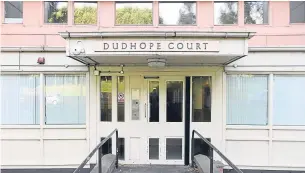  ??  ?? Some Dudhope Court residents say they have felt threatened by Ms Shields.