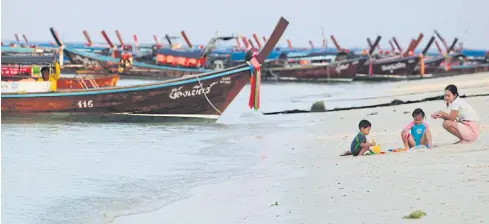  ?? WICHAN CHAROENKIA­TPAKUL ?? Koh Lipe in Satun province is among the locations in Thailand that have been used for foreign films.