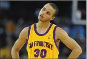  ?? JOSE CARLOS FAJARDO — BAY AREA NEWS GROUP ?? The Warriors’ Stephen Curry led the team in minutes his rookie year in 2009. Golden State only had 26 wins and was decimated by injuries.