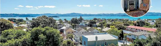  ??  ?? The view from 17 Kowhai St in Eastbourne is stunning on a fine, clear day.