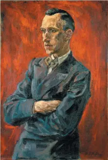  ??  ?? Rudolph Schlichter: Ernst Jünger, 1929–1930