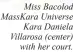  ?? ?? Miss Bacolod Masskara Universe Kara Daniela Villarosa (center) with her court.