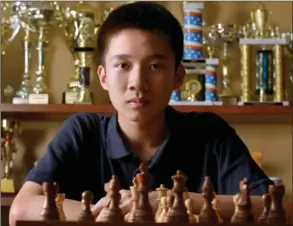  ??  ?? Sixteen-year-old Westmount Secondary School student Richard Chen will represent Canada at the World Youth Chess Championsh­ip in Uruguay and the World Junior Chess Championsh­ip in Italy.