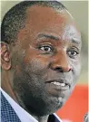  ??  ?? OUT ON A LIMB: Mosebenzi Zwane is supposed to be part of a team