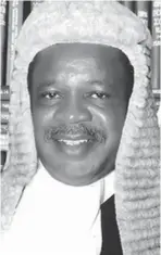  ??  ?? Justice Ibrahim Auta