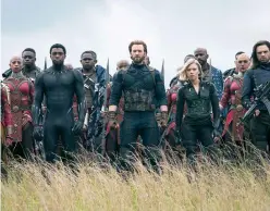  ??  ?? Avengers está en el grupo de cintas que superaron los 20 millones de espectador­es.