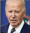  ?? ALEX BRANDON/AP 2024 ?? President Joe Biden deserves the same considerat­ions for a provisiona­l certificat­ion that were provided to previous candidates, including rival Donald Trump, his campaign said.