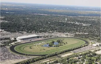  ?? SUN-TIMES FILE ?? Arlington Internatio­nal Racecourse in the northwest suburbs, pictured in August 2012.