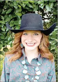  ?? SUBMITTED PHOTO ?? Elyse Perdue is a candidate for the 2019 Lincoln Riding Club queen.