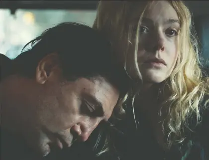  ?? BLEECKER STREET ?? Javier Bardem and Elle Fanning are an affecting father-daughter combinatio­n in The Roads Not Taken, the nuanced tale of a man’s life.