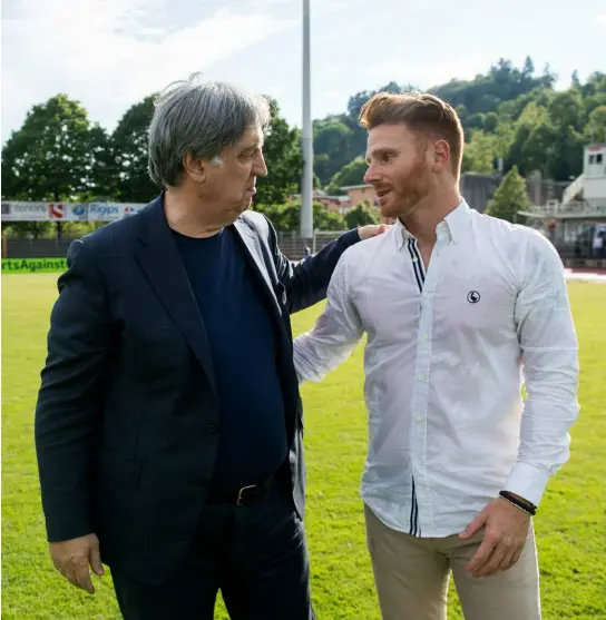  ?? TI-PRESS/PUTZU ?? Il presidente del Lugano vuole vedere una reazione di tutto l’ambiente già a partire dalla prossima partita con il Gc