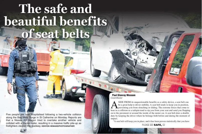 The safe and beautiful benefits of seat belts PressReader