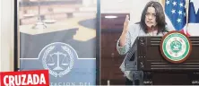  ??  ?? La que tiene la legislador­a PNP, María M. Charbonier, con el propuesto Código Civil, que lleva dos décadas en discusión pública.