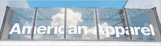  ?? KEITH SRAKOCIC THE ASSOCIATED PRESS FILE PHOTO ?? One of America's most controvers­ial clothing brands is making a comeback, as American Apparel returns to the Canadian market.