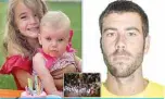  ??  ?? MADRID: The girls, aged one and six, were reported missing on April 27 after being taken away by their father, Tomas Gimeno (right).