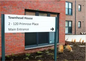  ?? Image: Newsquest ?? RECOGNITIO­N: Townhead House, a housing developmen­t on Alloa’s Primrose Place, has been shortliste­d for an award.