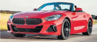  ?? BMW/DIVULGAÇÃO ?? Novo Z4 surgiu em série especial M40i First Editon, com 340 cv