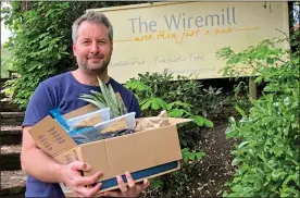  ??  ?? GOOD TO GO: Tim Foster had turned his pub into a grocery delivery service