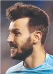  ?? TRIUMPHANT: Milos Ninkovic. ??