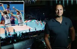  ?? (Photos Frédéric Mons/L’Equipe et EPA/MAXPPP) ?? Frantz Granvorka,  sélections avec la France, est bluffé par le niveau individuel des Bleus durant cet Euro.