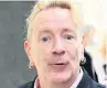  ??  ?? SINGER
John Lydon