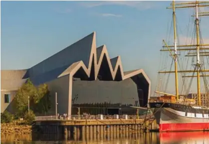  ?? ?? Ian Barr took this picture looking over to the Riverside Museum on the banks of the Clyde