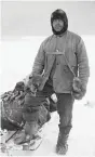  ??  ?? BELOW Photograph­ed in April 1911 on the British expedition to Antarctica, Captain Robert Falcon Scott died on the way back from the South Pole in 1912, when his son Peter was just an infant