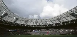  ?? FOTO: GETTY ?? Vista del London Stadium, casa del West Ham United