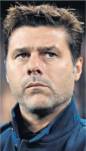  ??  ?? Food for thought: Mauricio Pochettino has a job on his hands to revive Spurs